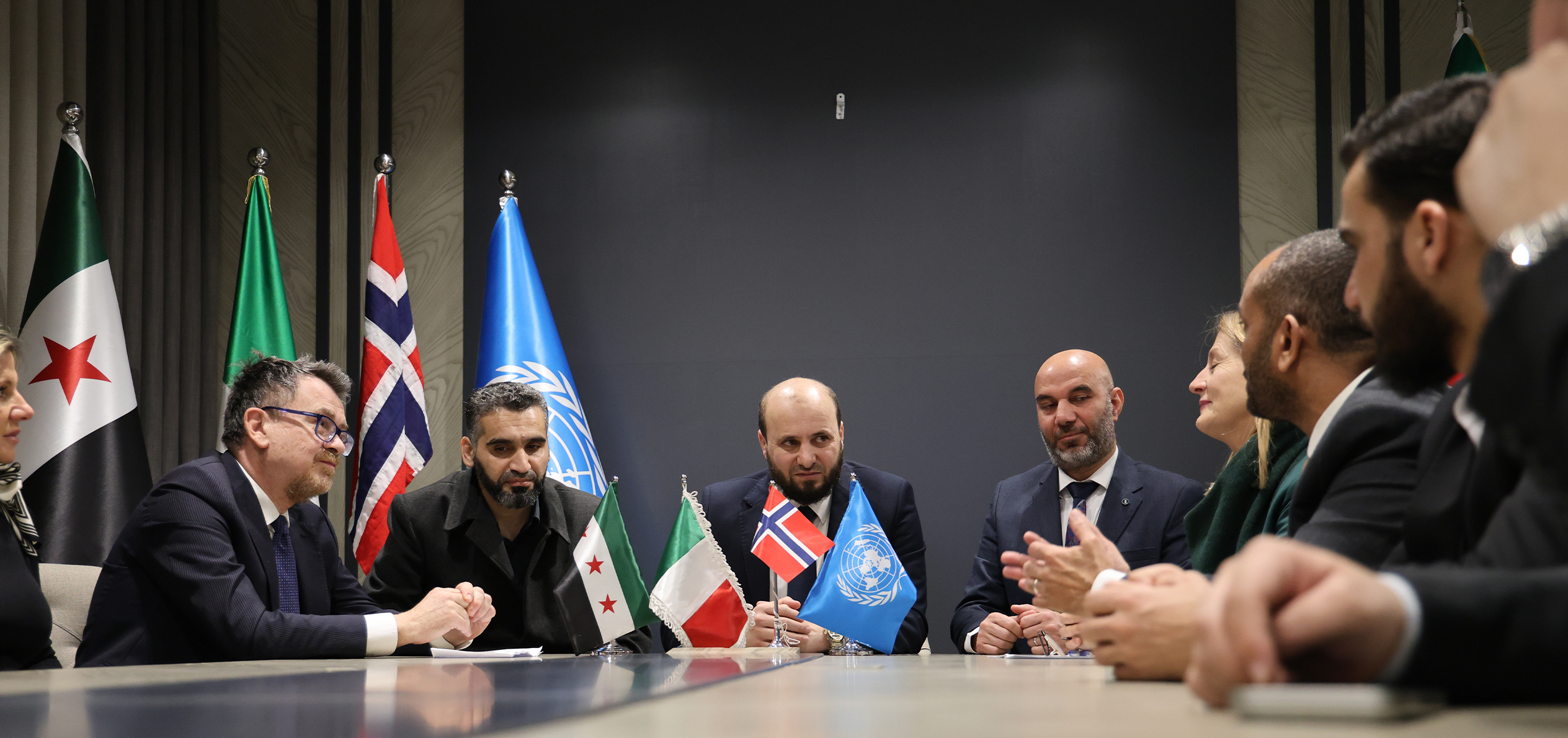 Minister of Energy Meets Italian and Norwegian Representatives, Signs Agreement to Rehabilitate Deir Ali Power Plant