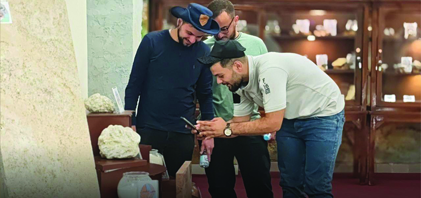 زيارة ميدانية لطلاب جيولوجيا دمشق للاطلاع على العمل الجيولوجي والمخبري في المؤسسة