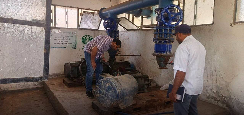 Rehabilitation of 41 Damaged Water Stations in Deir ez-Zor