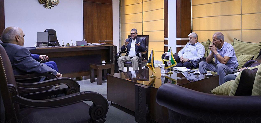 Coordination meeting between the Ministry of Water Resources and ACSAD to launch a scientific study of the Al-Lajah Plateau.