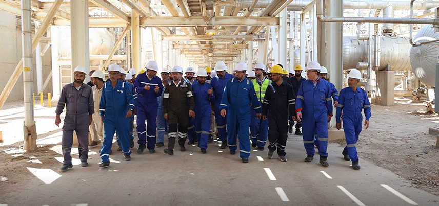 Gas Production and Processing Unit at Al-Tabiyah Field in Deir ez-Zor Resumes Operations Following Rehabilitation