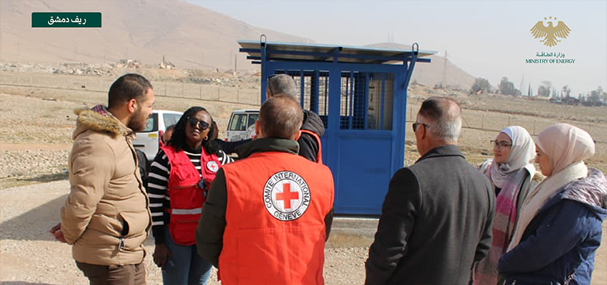 Equipping the Harasta Al-Jabal Wells Enhances Drinking Water Supply for 100,000 People in Rural Damascus