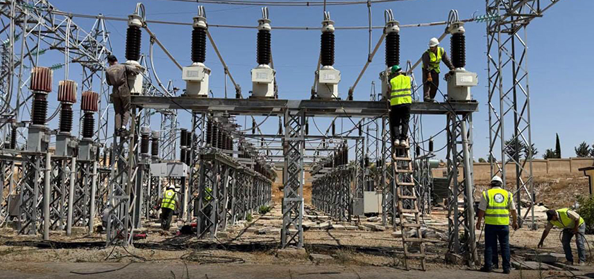 Al-Barah station returns to service, paving the way for electricity supply to vast areas of the Idlib countryside.