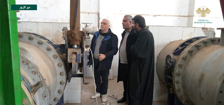 Rehabilitation of the second Khabur project station in Deir ez-Zor